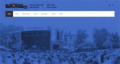 Desktop Screenshot of burnabybluesfestival.com